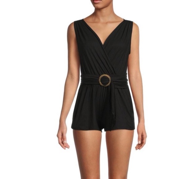 Steve Madden Pants - Steve Madden Valleri Belted Romper